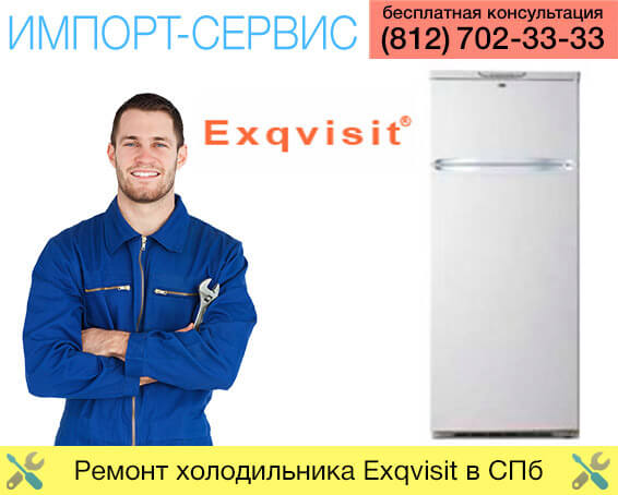 Ремонт холодильника Exqvisit в Санкт-Петербурге